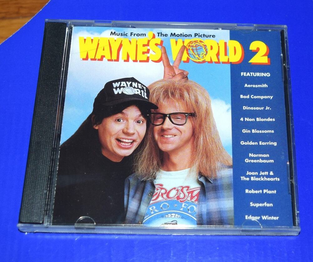 Wayne's World 2 Original Motion Picture Soundtrack Comedy Movie Tie-in 1993 CD